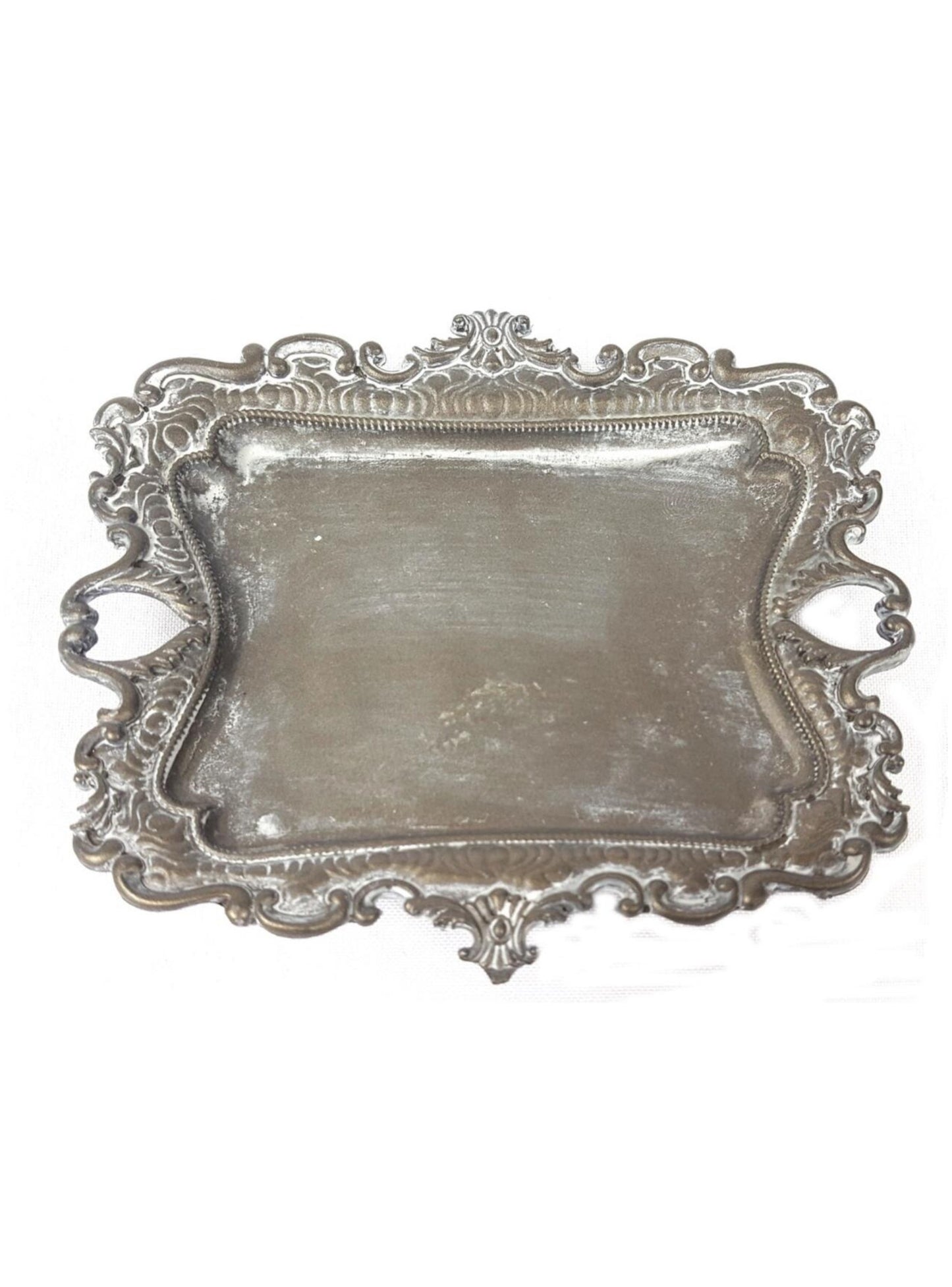 Bandejita metal antik 12,5 cms