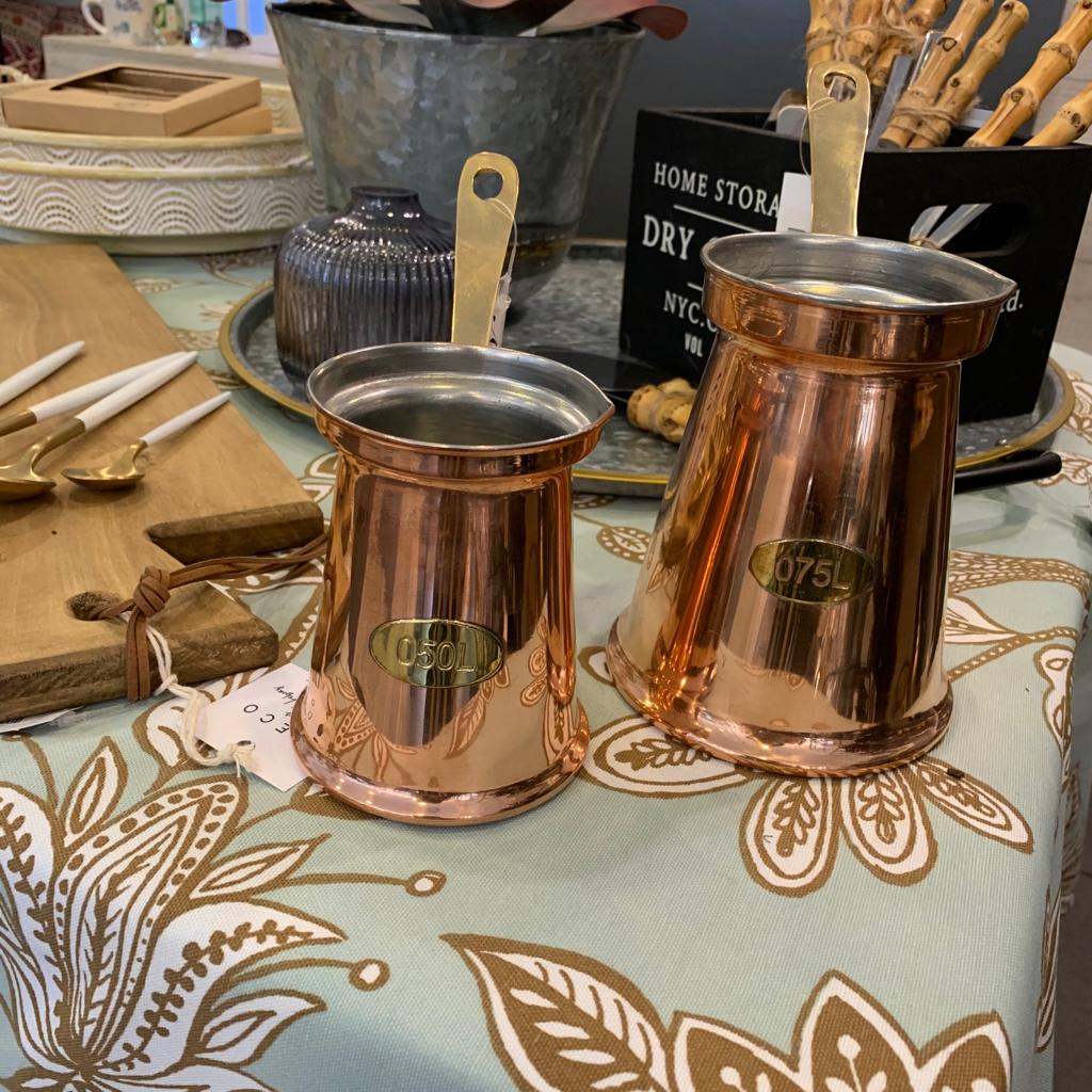 Cafetera cobre