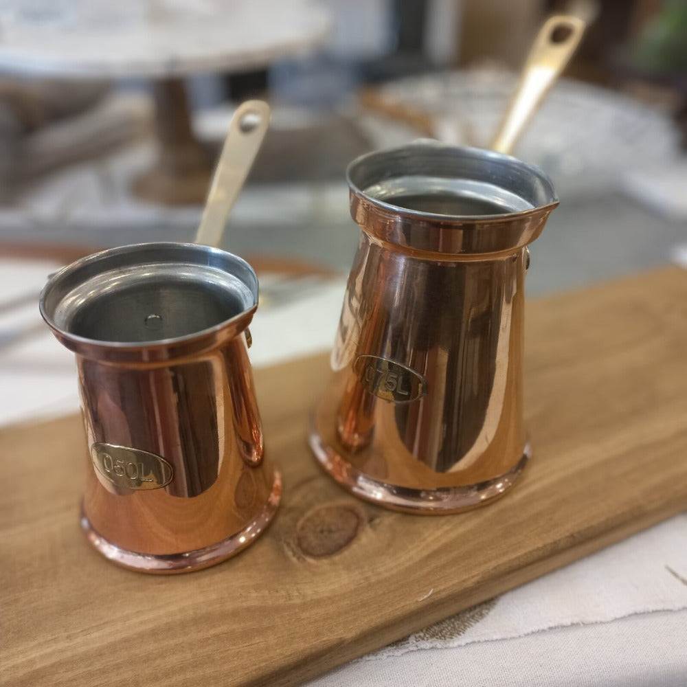 Cafetera cobre